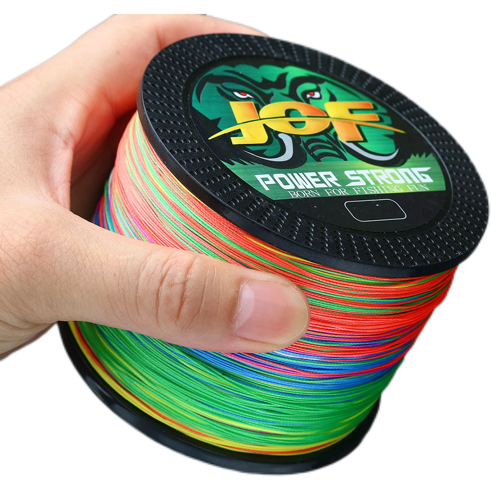 JOF X12 Carp Fishing Line 300M 500M 1000M 100M 12 Strands Braided Japan Multifilament PE Wire Super