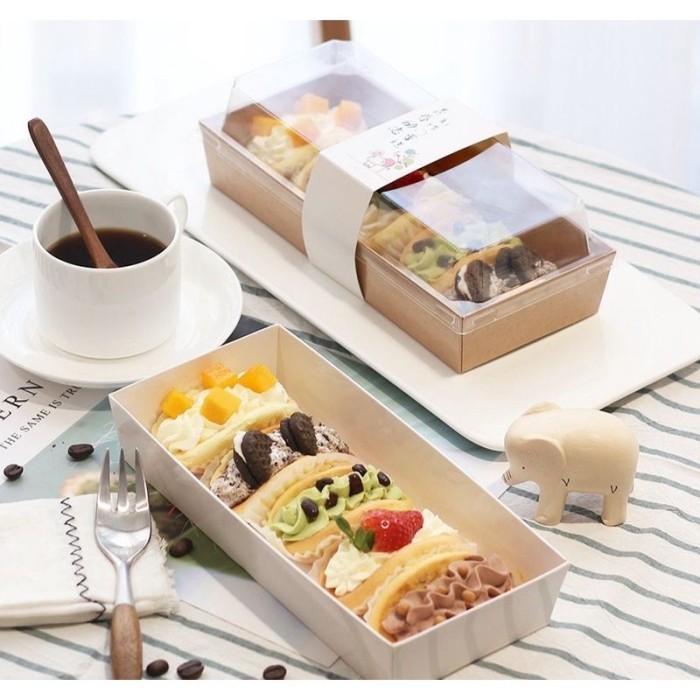 Cup Roti Oven Persegi Panjang /Tempat Roti Bisa Masuk Oven