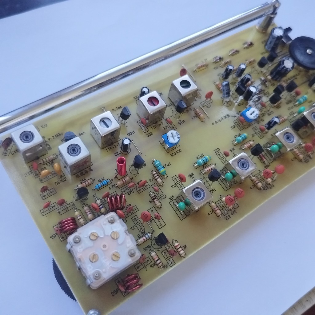 Discrete Component Shortwave Fm Two Band Radio Kit