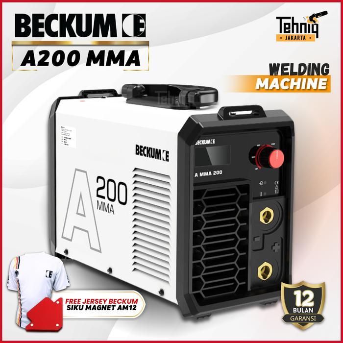 Beckum MMA 200 Mesin Las Listrik / Beckum MMA 200A Travo Las Listrik Inverter Welding Machine