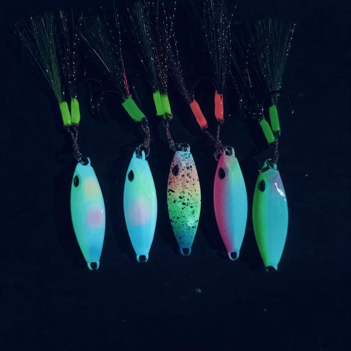 METAL JIG PLUS KAIL FUL GID 40gram 30gram 20gram metal jig 30gram micro jig plus kail slow rocker