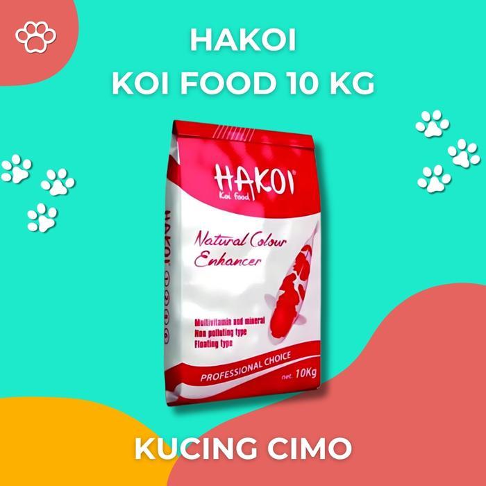 PAKAN KOI HAKOI 10kg - PELET IKAN KOI KARUNGAN 10 kg