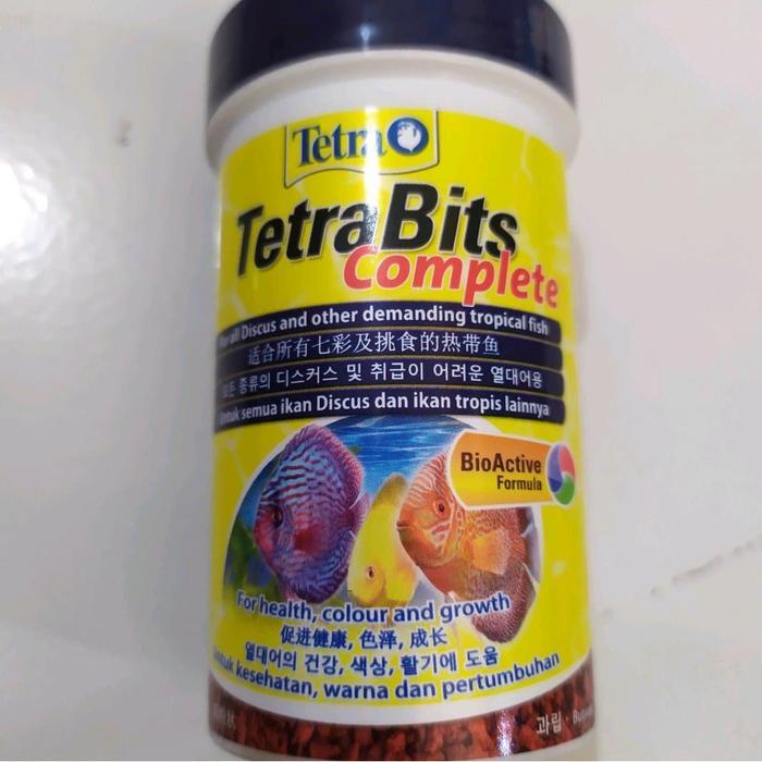 Pakan Ikan Hias TetraBits Tetra Bits Complete 30 gr