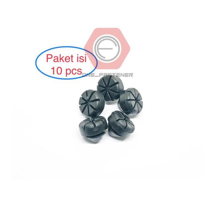 10 Pcs Karet Bantalan Jok Motor Vario Ganjalan Peredam Honda Matic Beat Spacy