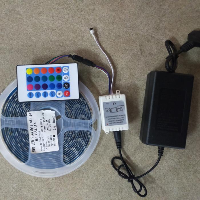 lampu led flexible strip 5m / lampu LED fleksibel strip 5 meter