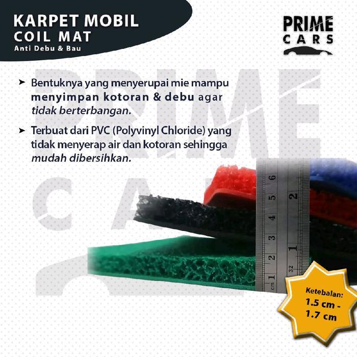 Karpet Mobil Coil Mat Apv All Type - Full Set - Coil Mat