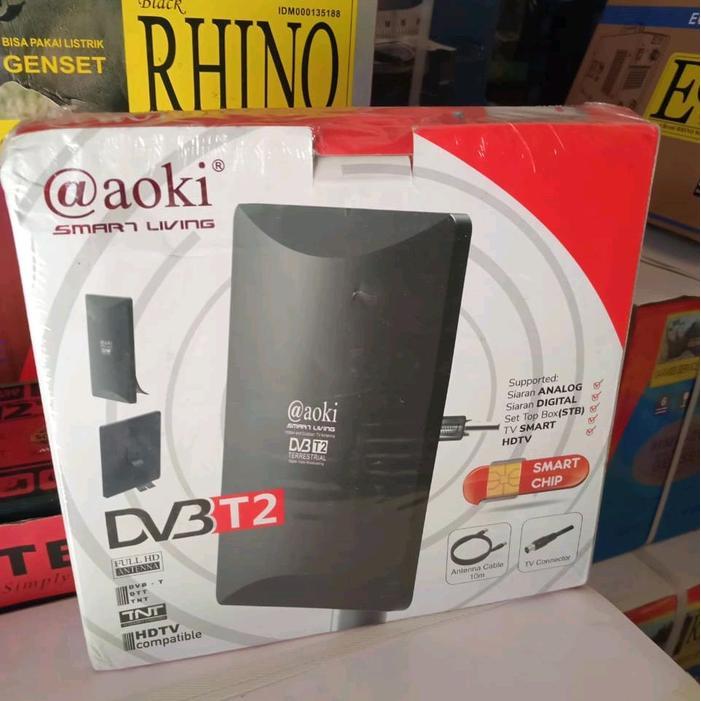 TERLARIS Antena TV AOKI Digital indoor dan outdoor AT3000 KABEL SALE