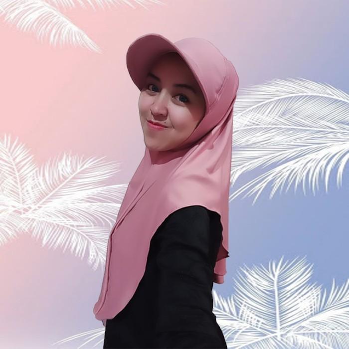 Thebest- HIJAB TOPI SPORTY / HIJAB INSTAN TOPI / HIJAB GOWES /HIJAB OLAHRAGA
