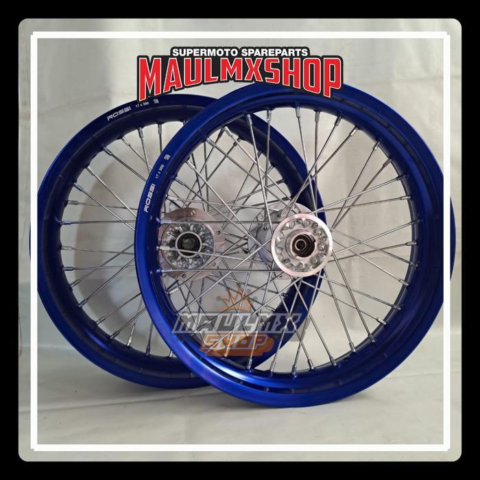Sepaket Wheelset Klx Dtracker Supermoto Surex Tanpa Ban
