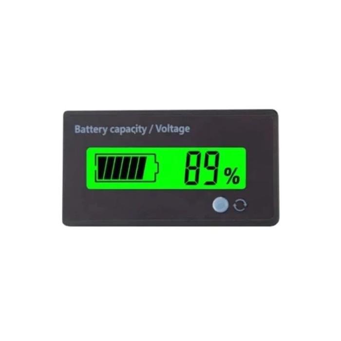 TERLARIS Voltmeter Indikator Kapasitas Baterai Asam Timbal 12V-84V Monitor LCD SALE