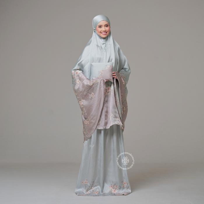 Mukena Travel Printing Miraya Wisteria Frozen