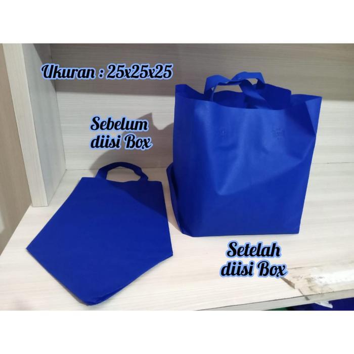 Tas Spunbond Kain Handle untuk Kotak Nasi 22