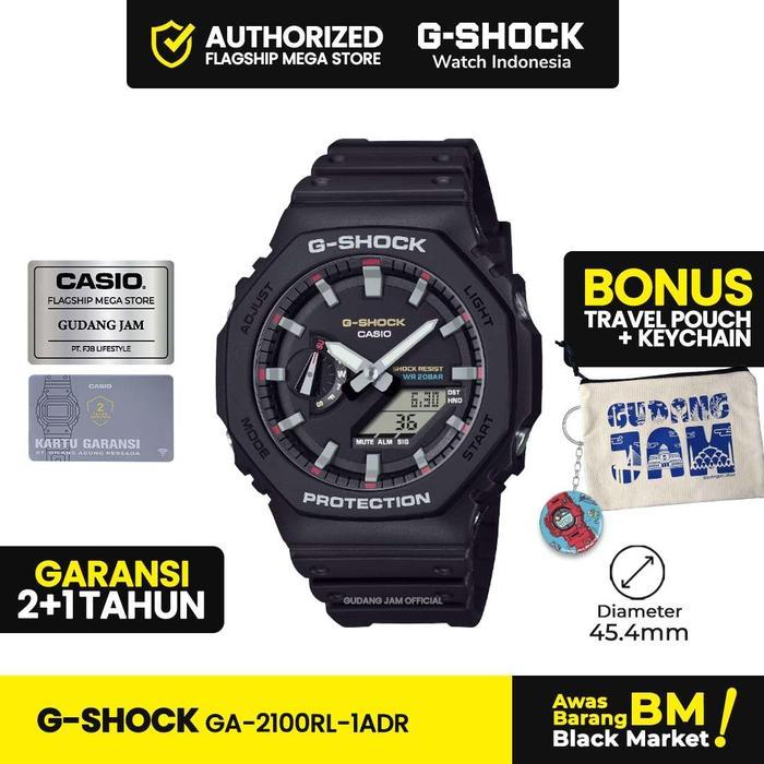 SIAPKIRIM Pria GA-2100RL-1ADR GA-2100RL-1A GA-2100RL GA2100RL GA 2100RL Watches READY STOCK