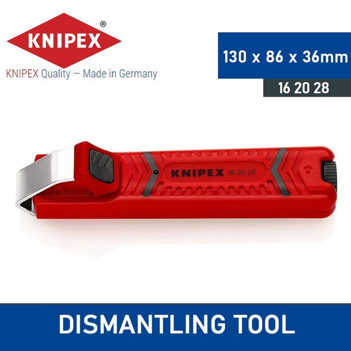 TEREMURAHTERLARIS READY SILAHKAN DIORDER PENGUPAS KABEL 16 20 28 SB KNIPEX DISMANTLING TOOL WITH