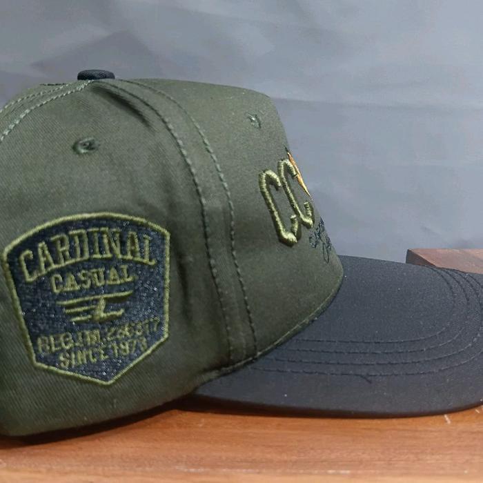 Topi Pria Topi Pria Baseball Reguler Branded Cardinal Jeans Casual Original Premium
