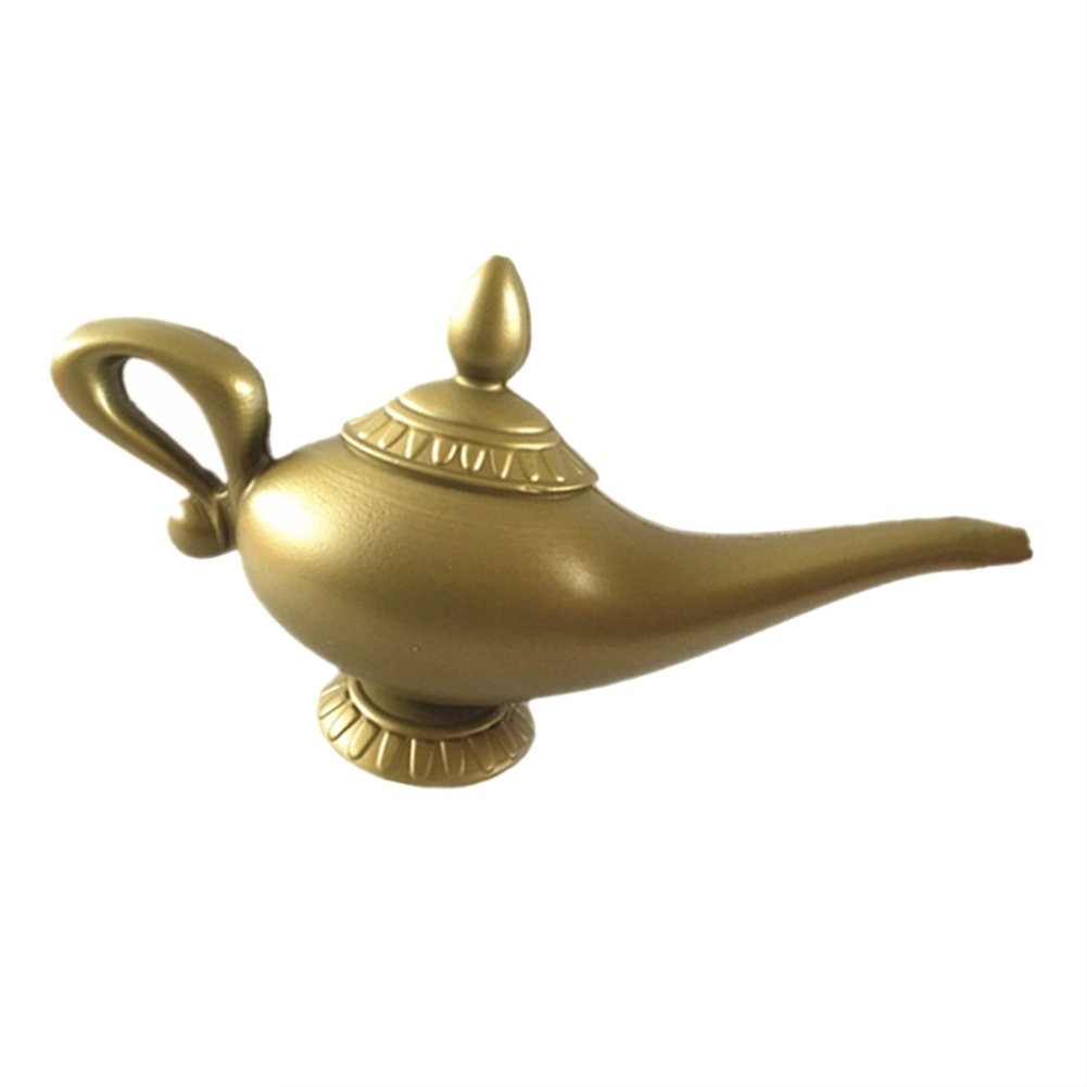 Aladdin Genie Lamp Costume Pro Halloween Christmas Tea Pot Cartoon Genie Lamp Home Party Ornament