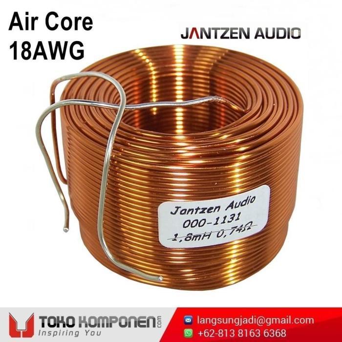 0.15Mh 18Awg Jantzen Air Core Wire Coil Crossover Inductor 0,15Mh