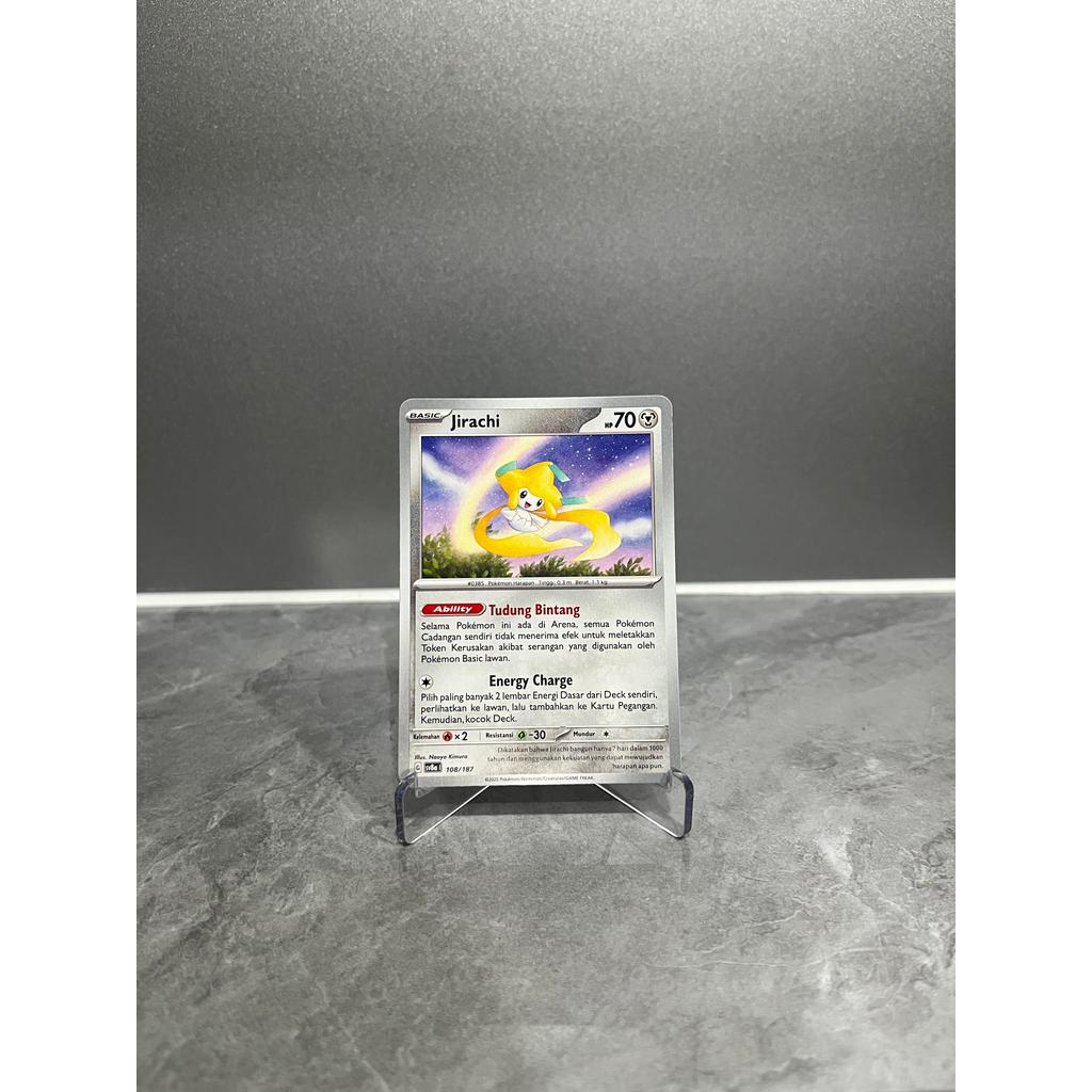 Pokémon TCG - Jirachi 108/187 SV4a Kilau Teramat Dahsyat [ID]