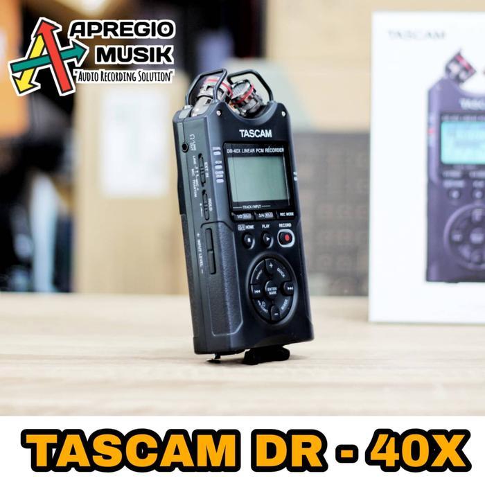 Tascam Dr-40X Dr 40X Dr40X 4 Channel Portabel Audio Recorder Populer