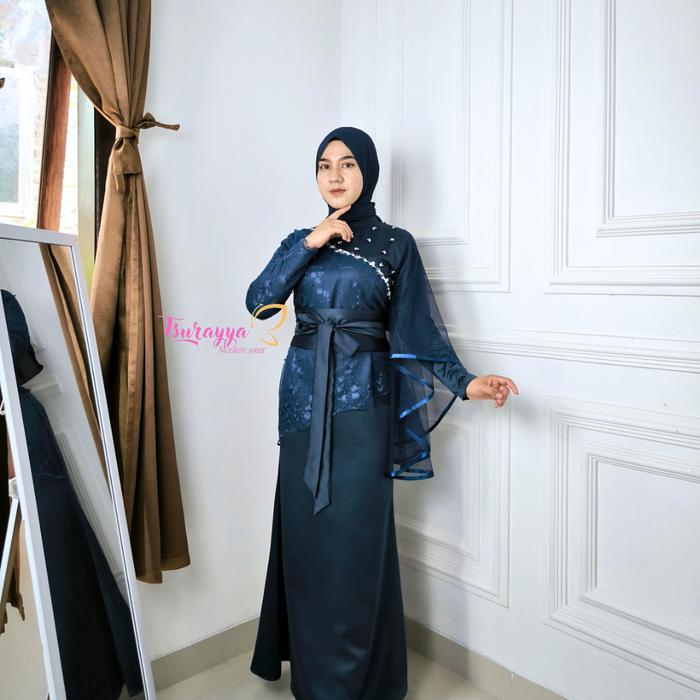 [] Calista Dress Mermaid Kondangan Terbaru Rok Duyung Wisuda Lamaran Pesta