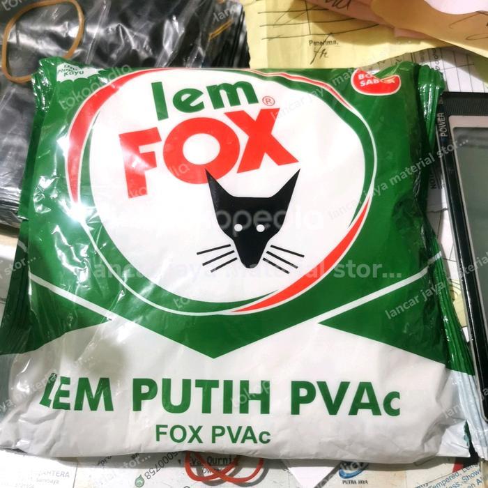 [] lem putih fox 800 gram kayu