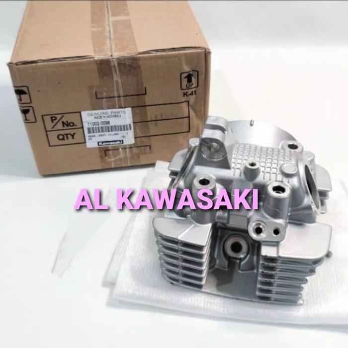 head cylinder blok head atas klx 150 klx150 type lama original