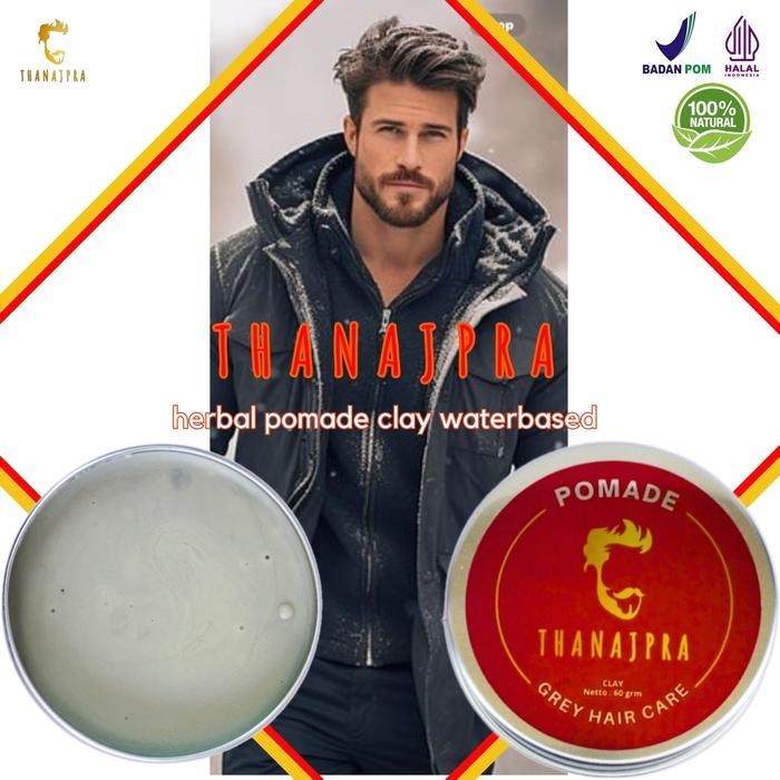 Thanajpra Pomade Rambut Kering Pelembab Pelembut Rambut Obat Rambut Clay Bpom Na18241001578 Herbal