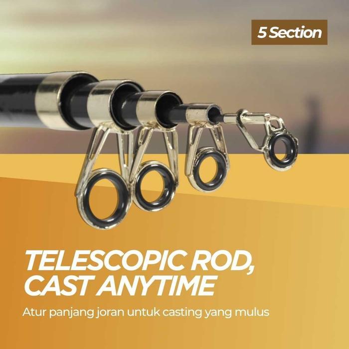 Joran Pancing Laut Carbon Fiber Sea Fishing Rod