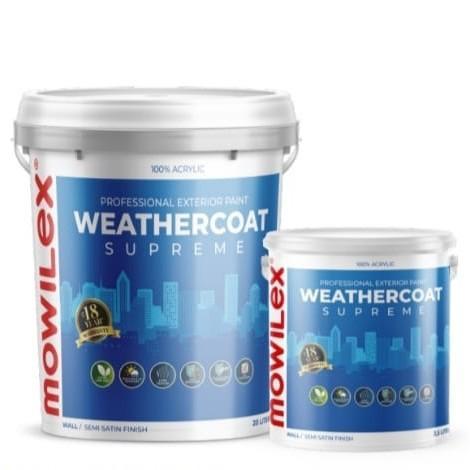 Mowilex Weathercoat Supreme 20L Pail Tinting - White