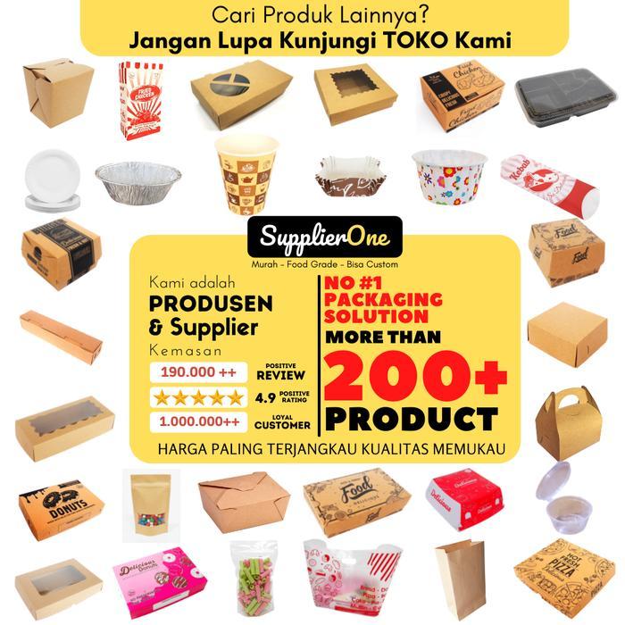 "New" Dus Snack 16x16x7 25PCS / Dus Kue / Dus cemilan / Box Makanan