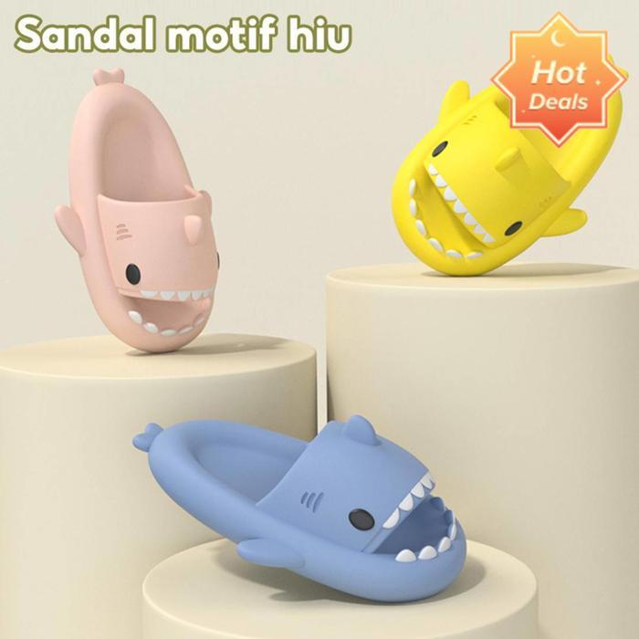 Sandal lucu / sandal karakter / sandal hiu / sandal anak / sandal dewasa