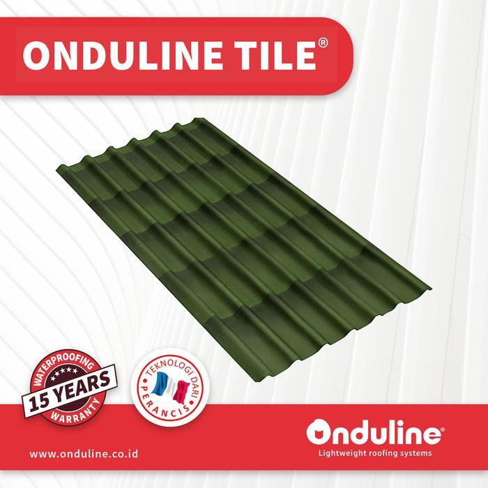 "New" Genteng ONDULINE TILE - Dual Green 3D