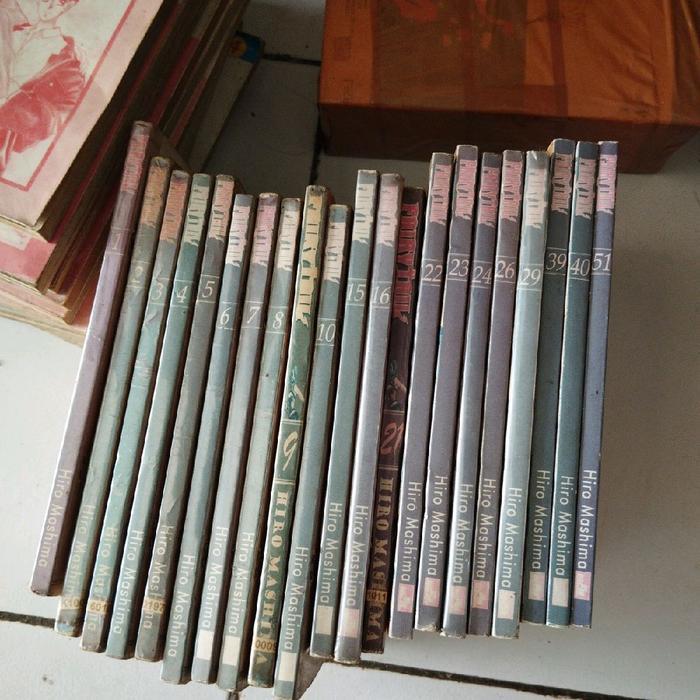 Komik fairy tail set kolpri 1-63 tamat mulus 96%