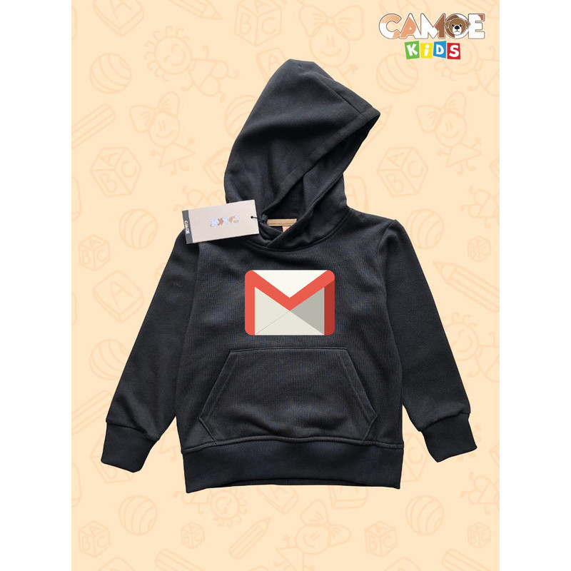 Jaket Hoodie Anak KIDS Gmail Icon logo