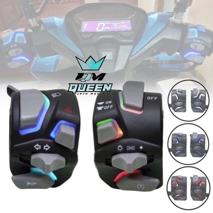 Saklar Led Vietnam Nmax Saklar Lampu Vietnam Universal Nmax Pcx Aerox Xmax Lexi Adv Vario Dll