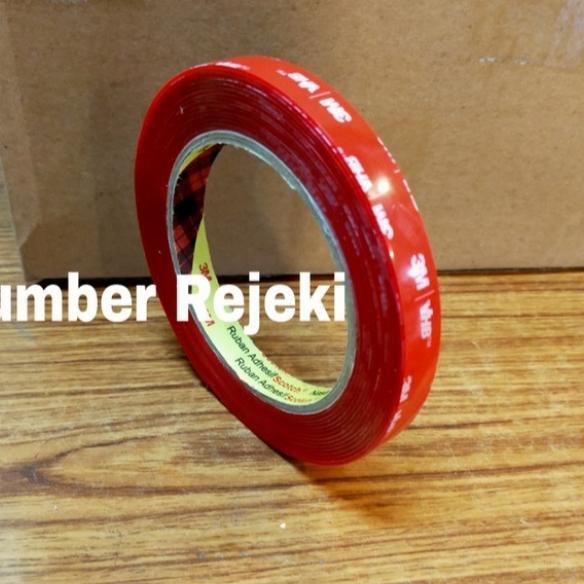 Terlaris Double Tape 3m 4910 Clear Ukuran 10mmx4,5M Tape Bening VHB 4910 SALE