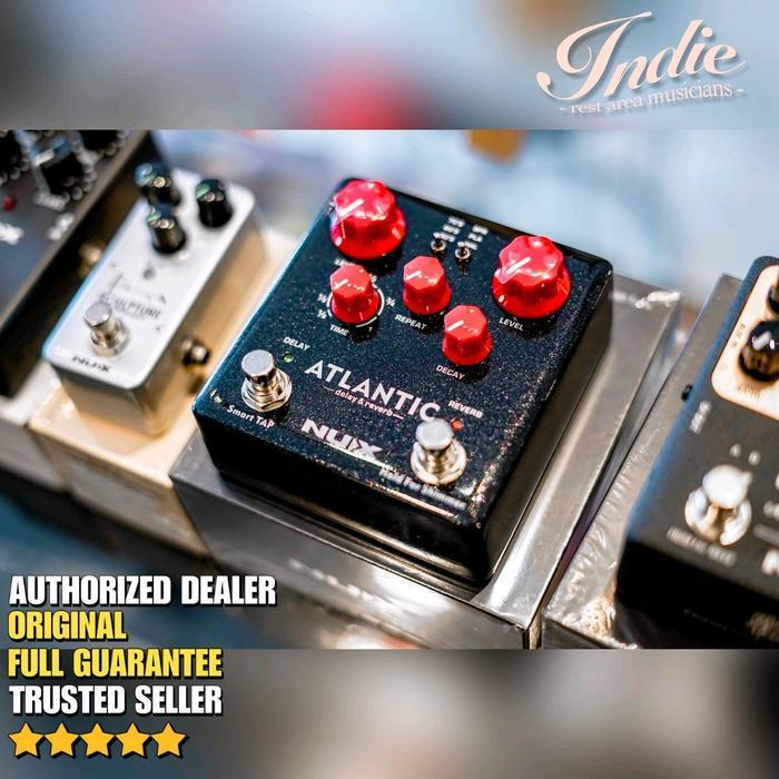 Efek Gitar Stompbox Nux Atlantic Delay & Reverb NDR5