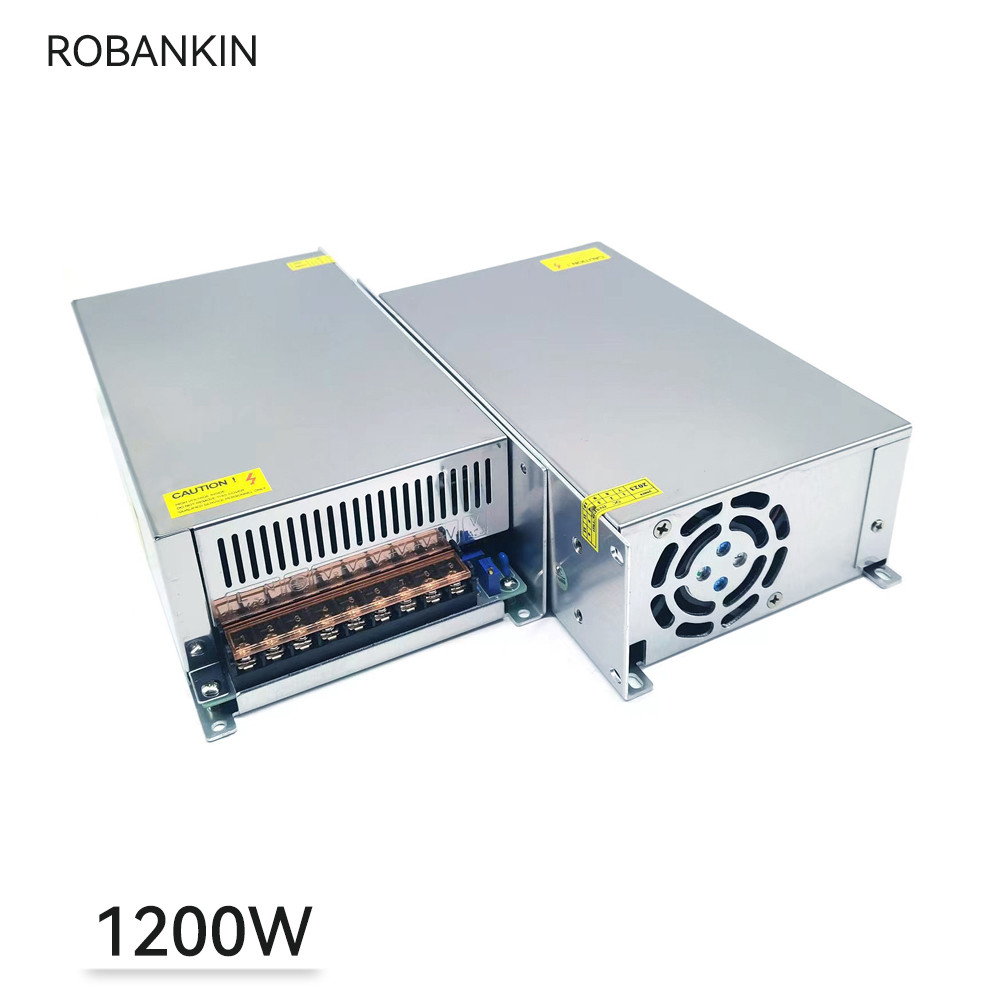 1200W Switching Power Supply AC110V 220V To DC12V 24V 36V 48V 100A 50A 30A 25A 1200W Source Transfor