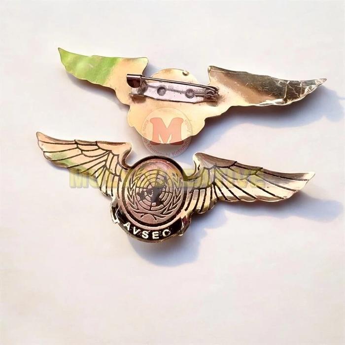 Pin Brevet Avsec Wing Avsec Lapis Fiber