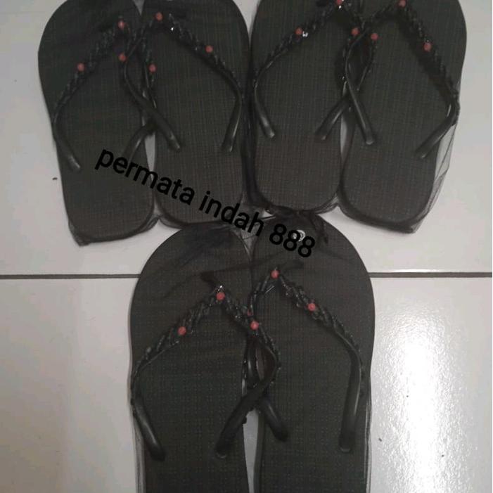 SALE sandal jepit bali wanita manik size 37,38,39,40 Sendal Termurah
