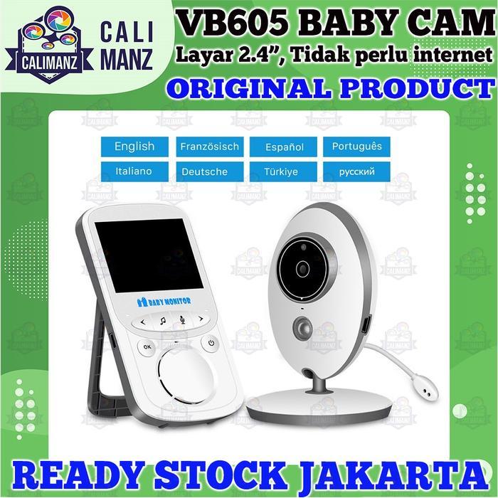 Wireless Lcd Audio Video Cam Baby Monitor Vb605 2 Way Audio