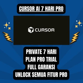 CURSOR AI PRO 7 HARI PRIVATE FULL GARANSI