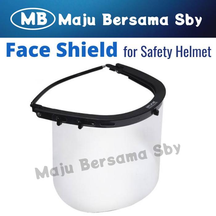 Face Shield untuk helm safety Face shield gurinda