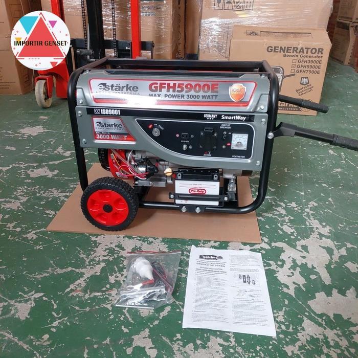 GENSET OPEN 3000 WATT STARKE GFH5900E