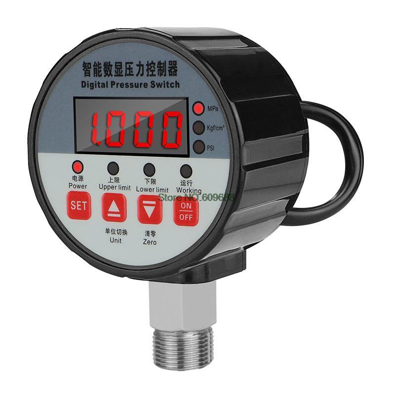 FLASH SALE    Digital Display Pressure Gauge Switch Vacuum Electric Contact Pressure Gauge Negative 