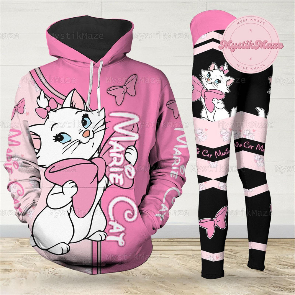 Personalized Marie Cat hoodie, Marie Cat movie hoodie, Disney cat leggings, Marie Cat yoga pants,