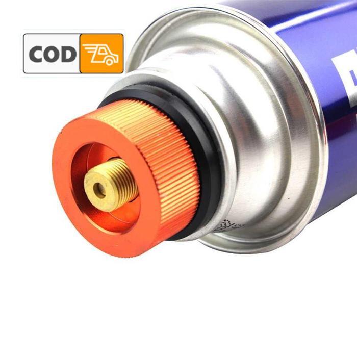 Kepala Gas Portable Alat Penghubung Kompor Camping Sparepart Propane Burner Head untuk Piknik