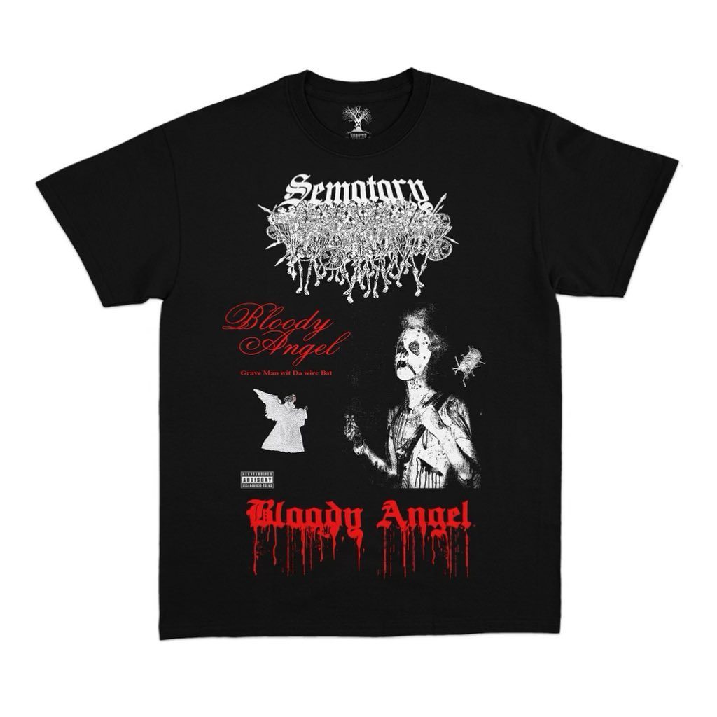 Streetwear Haunted Mound Vintage TShirt Y2K Clothing Men Women Hip Hop Graphic Print Oversized T