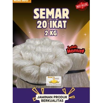 Mi Soun Cap semar Isi 20 Ikat Berat 2KG - mie soun Food sans industry soun kenyal putih tidak mudah