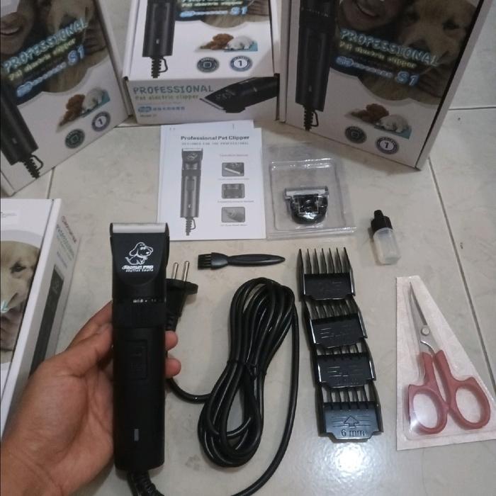 COD Sepaket Mesin Cukur Domba Baorun S1+Mata Pisau Cadangan +Gunting Tanduk Domba